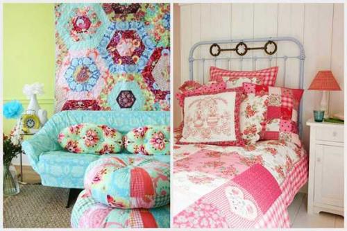 Пэчворк: добавьте красок в интерьер 03