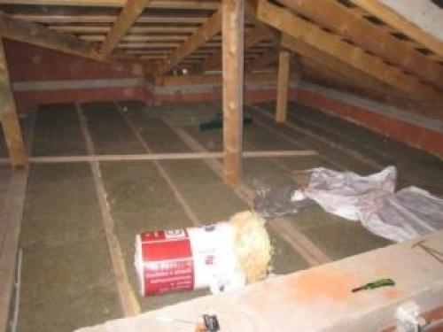 Теплоизоляция чердака частного дома. Виды перекрытий 05