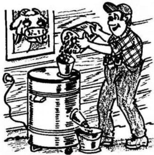 Высокопроизводительная зернодробилка своими руками. Видео: Самодельная кормодробилка