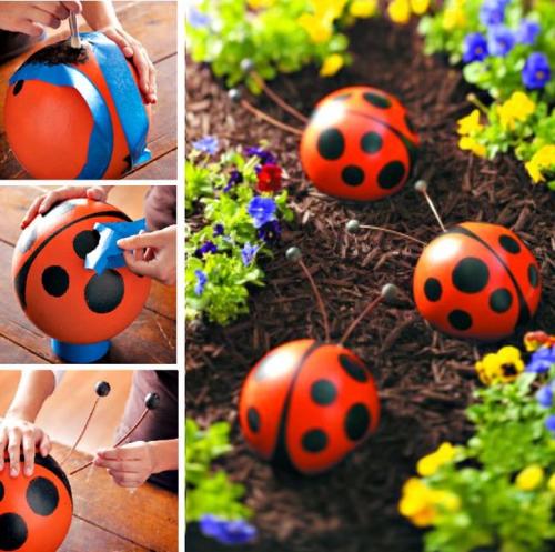 Поделки из дерева для сада своими руками. Поделки для сада своими руками (фото)
