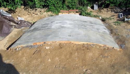 Наземный погреб из пеноблоков. Строительство погреба своими руками (пошагово)