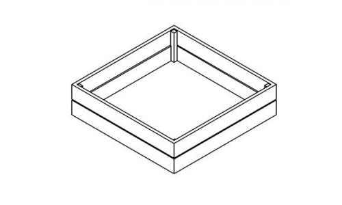 Песочница с крышей своими руками чертеж. Как сделать песочницу с крышкой: чертежи, фото