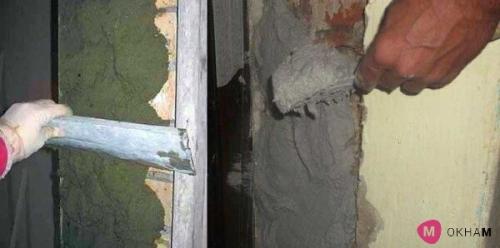 Откосы при установке пластиковых окон. Оштукатуривание откосов