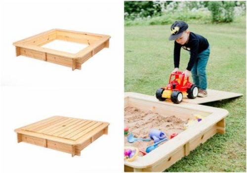 Грибок для песочницы своими руками. Как построить простую песочницу с крышкой