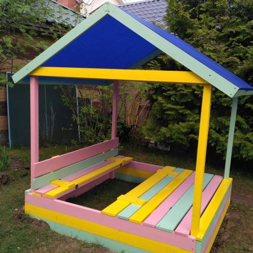 Песочница своими руками из досок. Песочница своими руками — лучшие идеи, материалы, самые простые чертежи и схемы (80 фото)