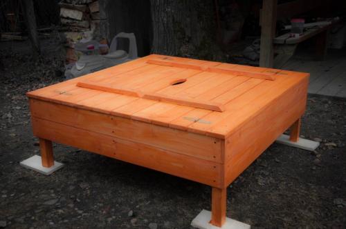 Песочница своими руками из досок. Песочница своими руками — лучшие идеи, материалы, самые простые чертежи и схемы (80 фото)