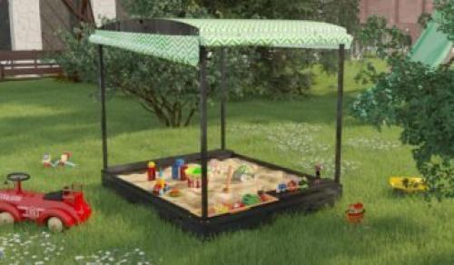 Песочница своими руками с крышкой-скамейкой. Из чего можно сделать песочницу 19 Песочница своими руками с крышкой-скамейкой. Из чего можно сделать песочницу 19