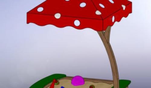 Песочница своими руками с крышкой-скамейкой. Из чего можно сделать песочницу 18 Песочница своими руками с крышкой-скамейкой. Из чего можно сделать песочницу 18