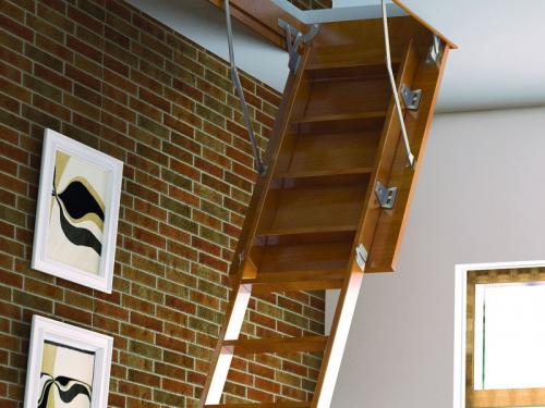 Складная лестница на чердак своими руками. Простая лестница из двух частей своими руками