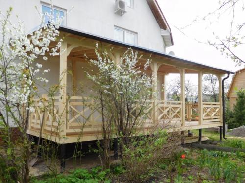 Чертеж веранды к дому. Веранда своими руками – пошаговая инструкция и советы экспертов, как изготовить пристройку к дому (105 фото)