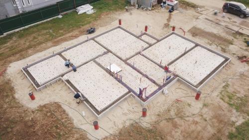 Ушп фундамент своими руками. Конструкция утеплённой плиты 04