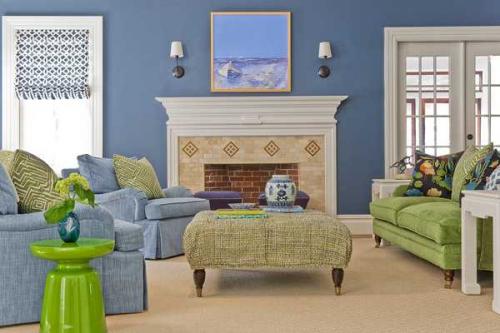 Красочные интерьеры от Katie Rosenfeld 01