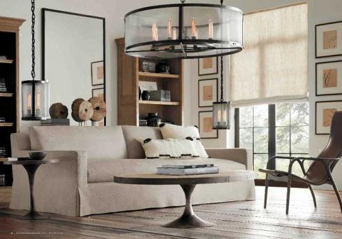 Интерьерное великолепие от Restoration Hardware 18