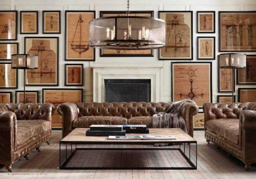 Интерьерное великолепие от Restoration Hardware 20