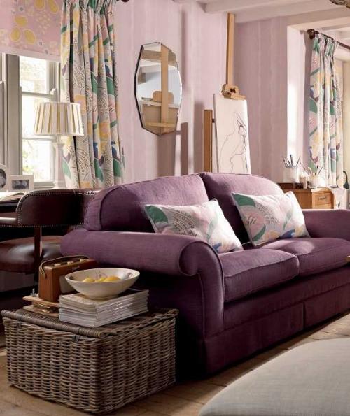 Обои и гардины с английским шармом 12