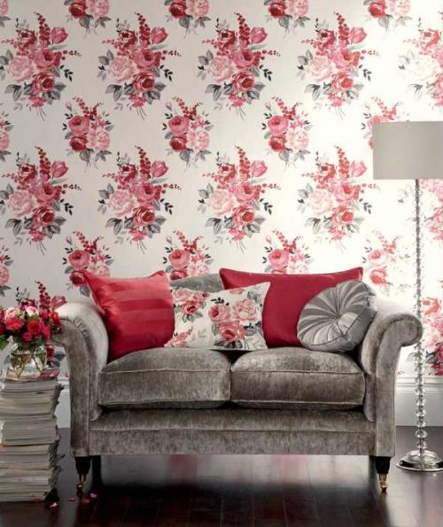 Обои и гардины с английским шармом 10