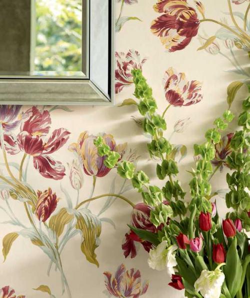 Обои и гардины с английским шармом 02