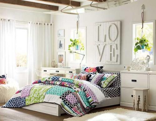 Яркие комнаты для девочек 10