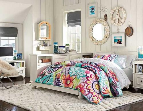 Яркие комнаты для девочек 01