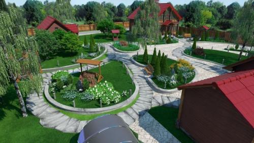 Дизайн участка. Ландшафтный дизайн участка загородного дома — смотрите примеры оформления и советы по декору от профи (110 фото + видео)