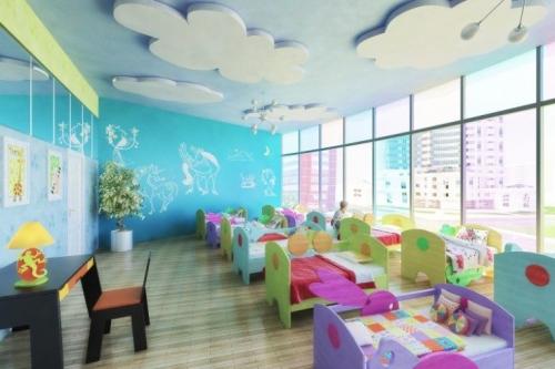 Как оформить шкафчики в детском саду в раздевалке. (+103 фото) Дизайн детского сада современные идеи