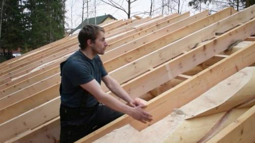 Дома из бруса технология сборки. Этапы возведения дома из бруса 07