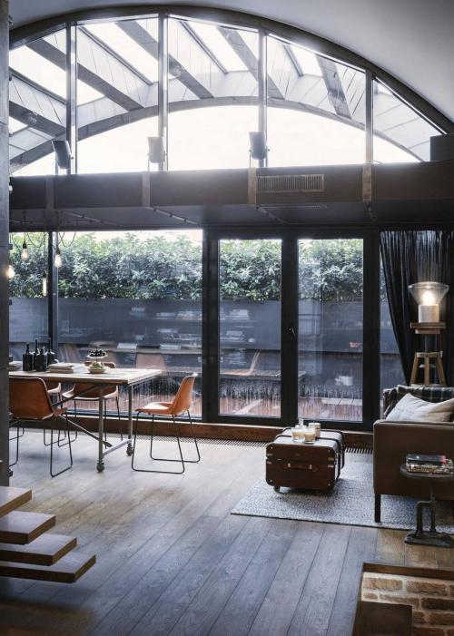 Стиль ЛОФТ — чердак в промышленном стиле