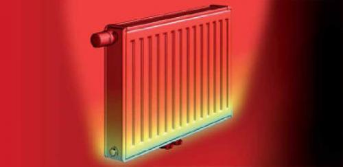 Теплоотдача 1 секции биметаллического радиатора 500 мм. Таблица расчетов теплоотдачи радиаторов отопления