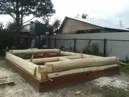 Как сделать баню из бруса. Самостоятельная постройка бани из бруса