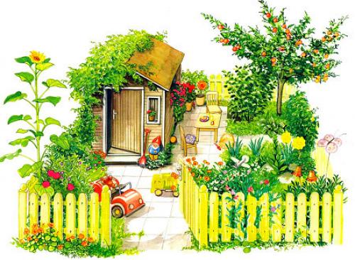 Малые архитектурные формы в детском саду. Определение и характеристики