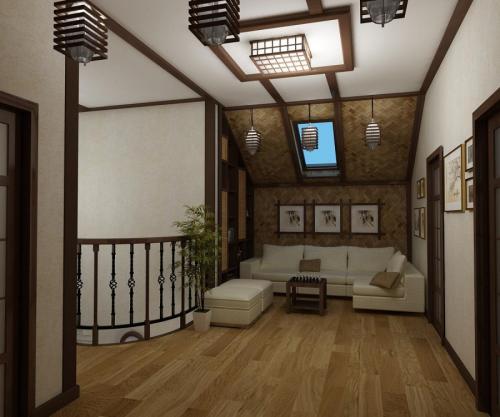 Оформление второго этажа в частном доме. Как сделать второй этаж — подробное описание выбора дизайна и оформления второго этажа (115 фото) 19