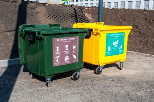 Мусорный бак. Виды и типы мусорных контейнеров в России