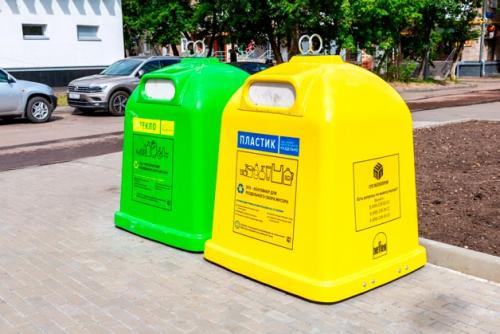 Мусорный бак. Виды и типы мусорных контейнеров в России