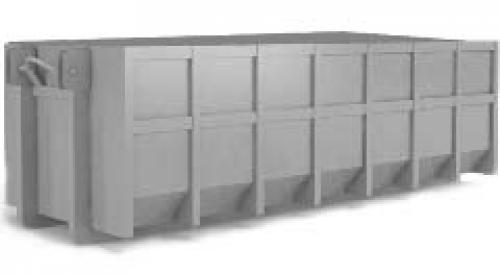 Мусорный контейнер металлический крышкой. Основные преимущества металлических контейнеров для ТБО 06