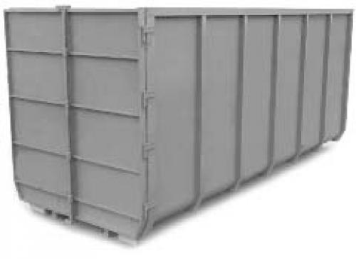 Мусорный контейнер металлический крышкой. Основные преимущества металлических контейнеров для ТБО 05