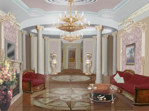 Оформление колонны в интерьере под ковку. Колонны в интерьере — 90 фото лучших идей изящного дизайна и декора