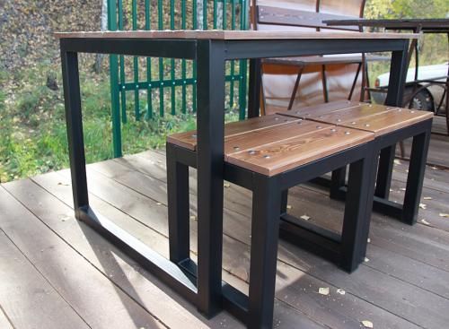 Стол из профильной трубы своими руками. Дизайн, конструкция и необходимые материалы