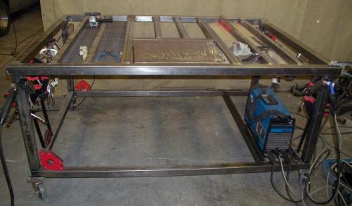 Сварочный стол из профильной трубы своими руками. Конструкция стола для сварки