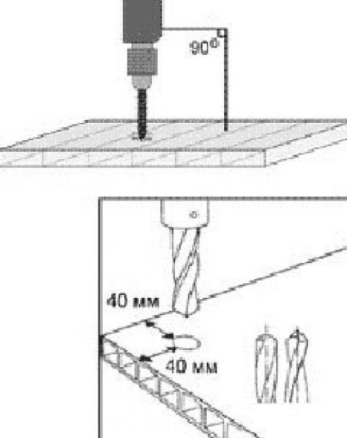 Примыкание поликарбоната к стене. Как крепить поликарбонат 01