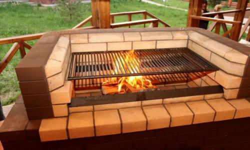 Мини мангал из кирпича своими руками. Мангал из кирпича: чертежи, фото, видео. Инструкция, как сделать простой мангал на участке?