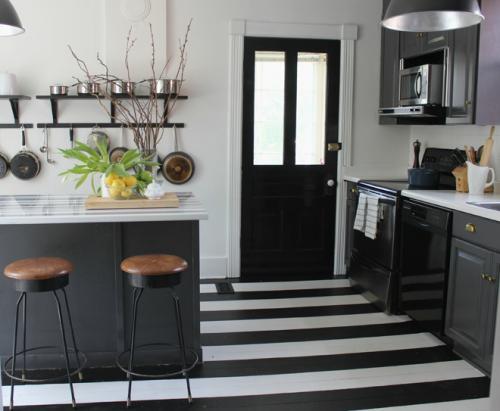 Оригинальные идеи покраски пола. Креативная покраска полов [советы с фото]