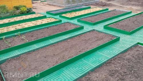 Ограждения для грядок из шифера. Как сделать грядку из шифера? 01 Ограждения для грядок из шифера. Как сделать грядку из шифера? 01