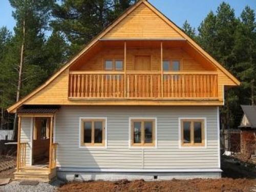 Отделка фронтонов крыши. Каким материалом обшить фронтон 08