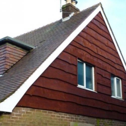 Отделка фронтонов крыши. Каким материалом обшить фронтон 03