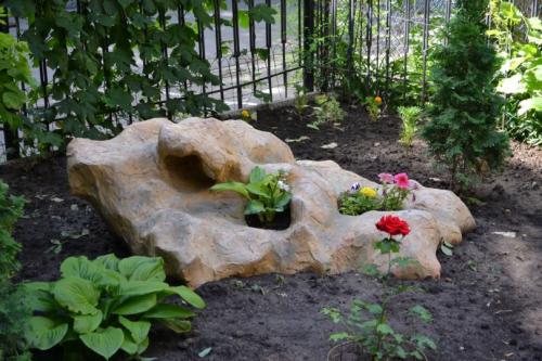 Оформление клумб камнями. Клумба из камней своими руками — секреты мастера, как самостоятельно оформить каменный цветник! (фото и видео)