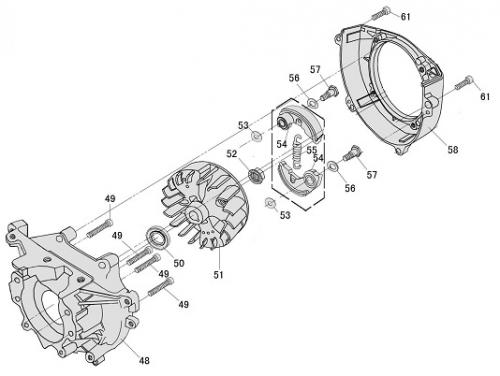 Ремонт двухтактного двигателя триммера. Первичная диагностика триммера.