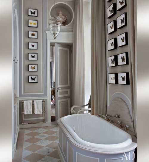 Бабочки в интерьере 02