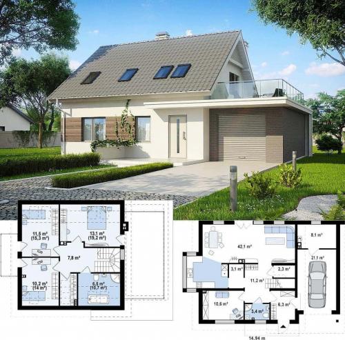 Гараж частного дома. Дом с гаражом – очевидные преимущества