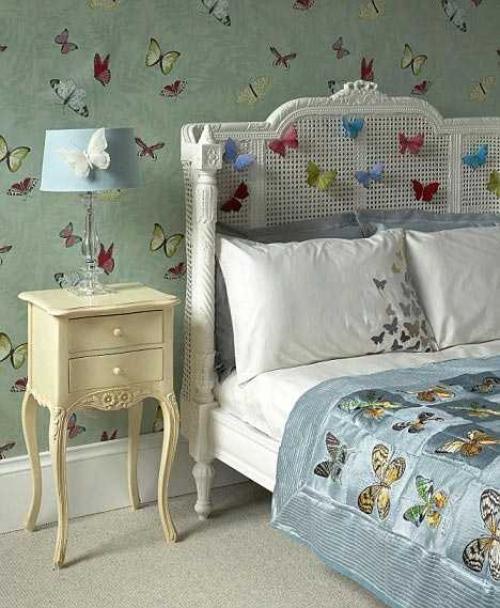 Бабочки в интерьере 01