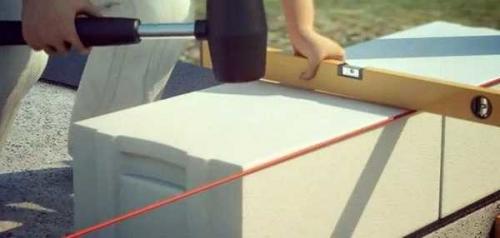 Строительство одноэтажного дома из газобетона своими руками. Укладка газобетонного блока